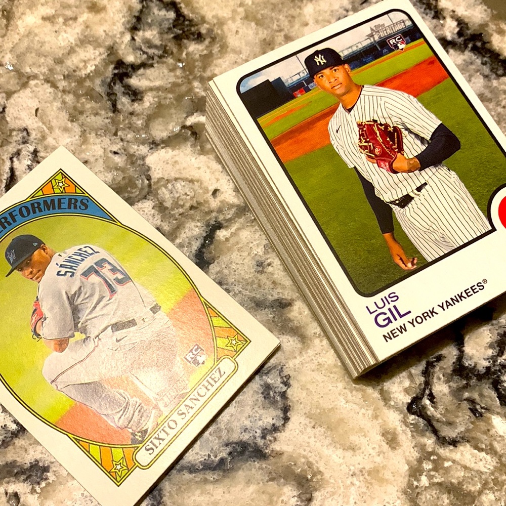 59pc 2022 Topps Heritage Rookies - Picture 2 of 7